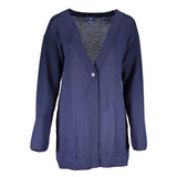 Gant Blu Wool Womens Cardigan