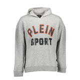 Plein Sport Grigio Cotton Men Sweatshirt