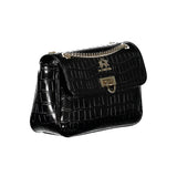 La Martina Nero Poliuretano Women Shoulder Bag