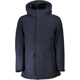 Woolrich Blue Cotton Men's Jacket