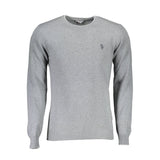 U.S. POLO ASSN. Grigio Wool Men Sweater