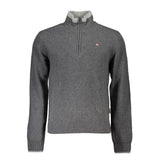 Napapijri Grigio Tessuto Men Sweater