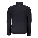 Napapijri Black Tessuto Mens Sweater High Neck