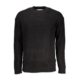 Calvin Klein Black Cotton Men Sweater