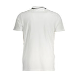 Fila White Cotton Mens Polo Shirt