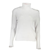 Patrizia Pepe Grigio Poliammide Women Sweater Turtleneck