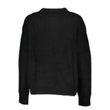 Patrizia Pepe Black Acrylic Women's Turtleneck Sweater