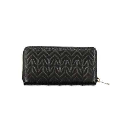 Patrizia Pepe Black Polyurethane Women Wallet