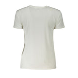 Patrizia Pepe White Organic Cotton Women T-Shirt