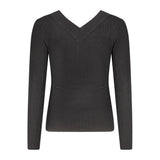 Guess Jeans Black Viscosa Women Sweater