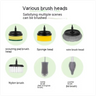 Electric Multifunctional Cleaning Brush
