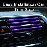 20-Piece Universal Car Vent Trim Decorative Strips