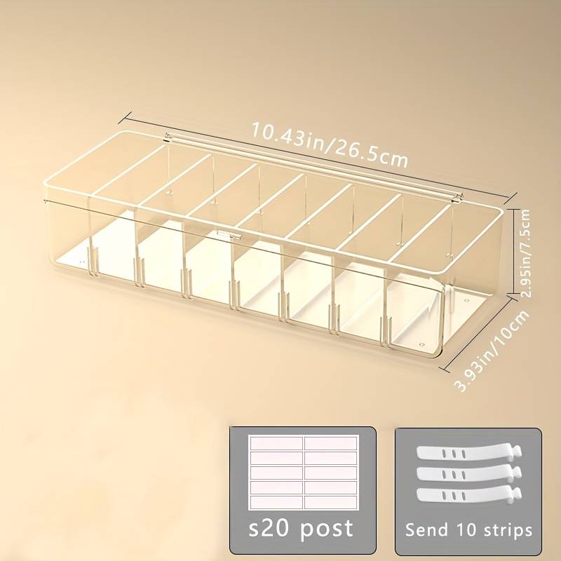 Desktop Cable Organizer and Charger Storage Box