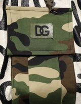 Dolce & Gabbana Multicolor Hooded DGMania Sweatshirt Sweater