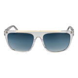 Guess Transparent Stainless Steel Sunglasses