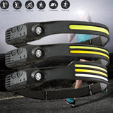 Mini Multifunctional COB Headlamp for Outdoor Use