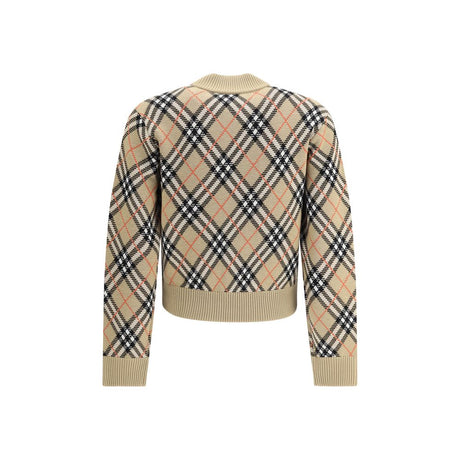 Burberry Beige Wool Cardigan