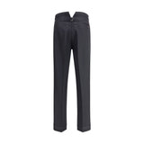 Margiela Black Wool Dress Pants