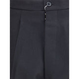 Margiela Black Wool Dress Pants