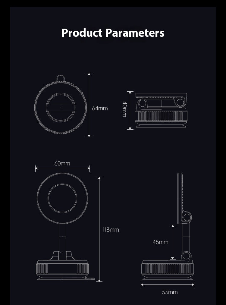 Car Console Phone Mount