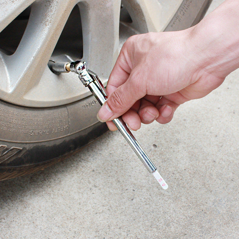 1pc Portable Car Tire Pressure Gauge Measurement Tool