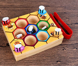 Wooden Busy Bee Educational Toy for Kids 0-6 Years