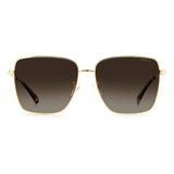 Polaroid Gold Metal Sunglasses
