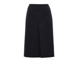Gucci Black Wool Midi Skirt