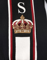 Dolce & Gabbana Black DG King Full Zip Sweatshirt  Sweater