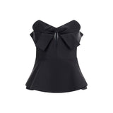 Alexander McQueen Black Polyester Top
