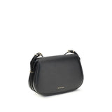 Michael Kors Black Calf Leather Bos Taurus Shoulder Bag