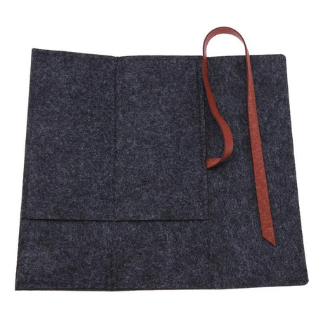 Velcro Felt Pencil Bag - Large Capacity Stationery Case