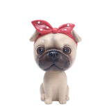 Luxury Car Bobblehead Dog Figure - Original Car Decor