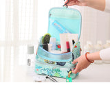 Large Capacity Waterproof Makeup Bag with Print