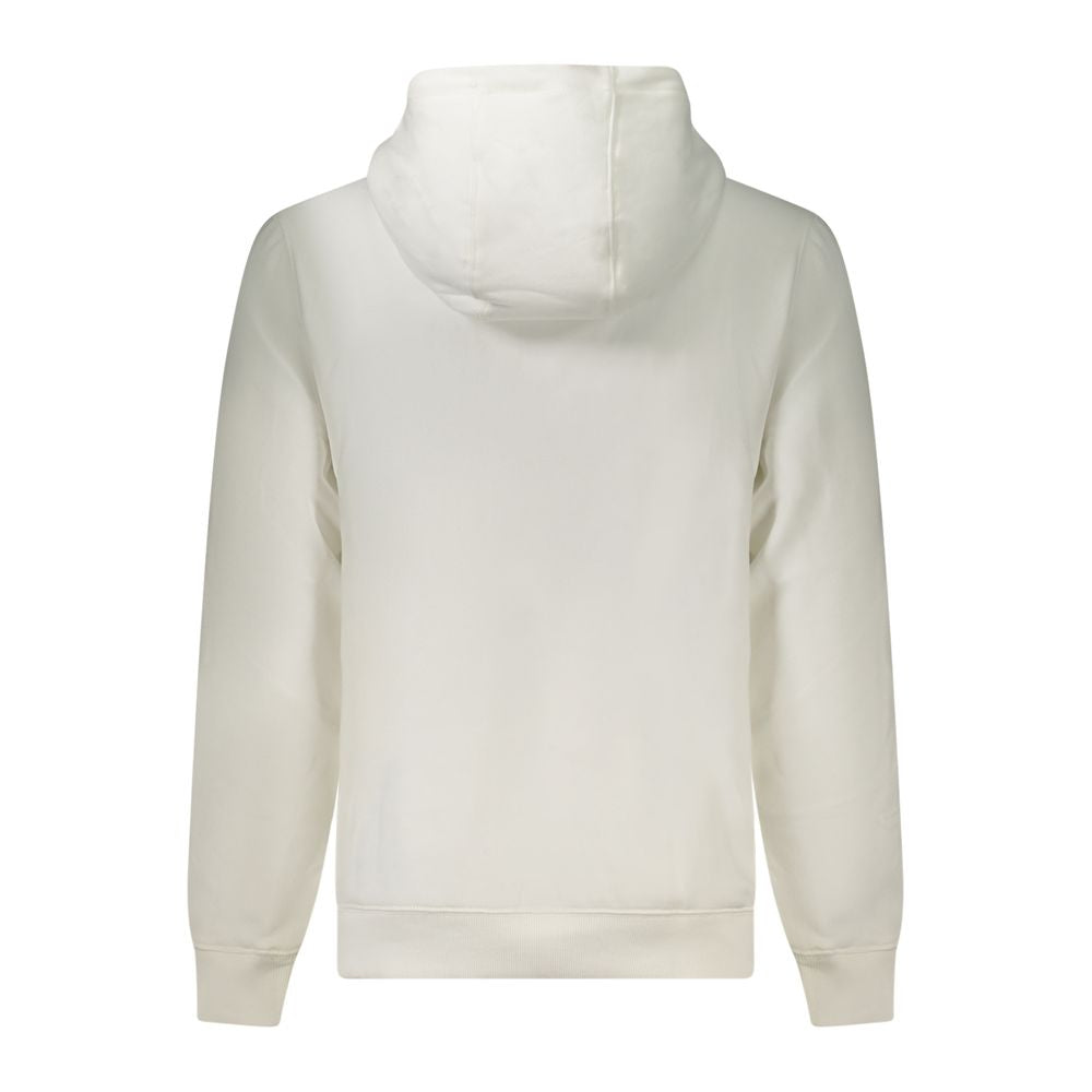 Tommy Hilfiger Bianco Cotton Men's Hoodie Sweatshirt