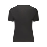 Tommy Hilfiger Black Cotton Women T-Shirt