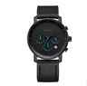 Men's Quartz Watch with Retro Waterproof Leather Strap