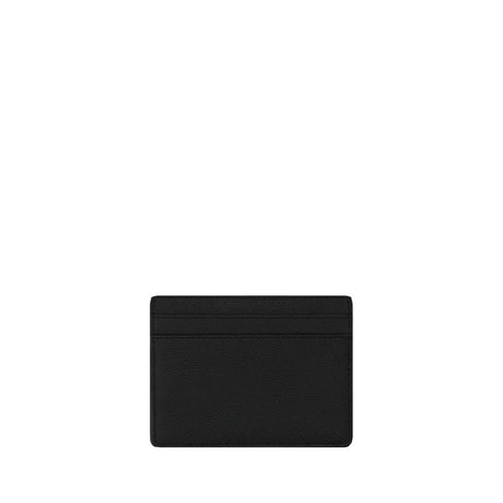 Saint Laurent Black Calf Leather Bos Taurus Wallet