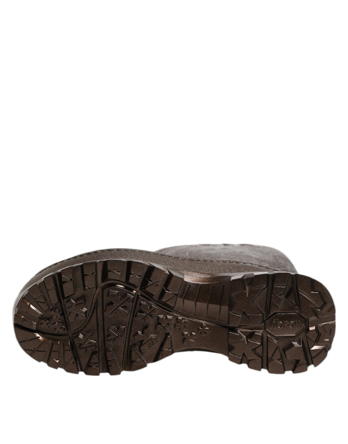 Dolce & Gabbana Metallic Bronze Pull On Rain Boots Shoes