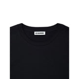 Jil Sander Black Cotton T-Shirt