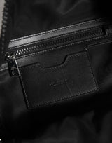 Dolce & Gabbana White DG Stars Print Nylon Travel Backpack Bag