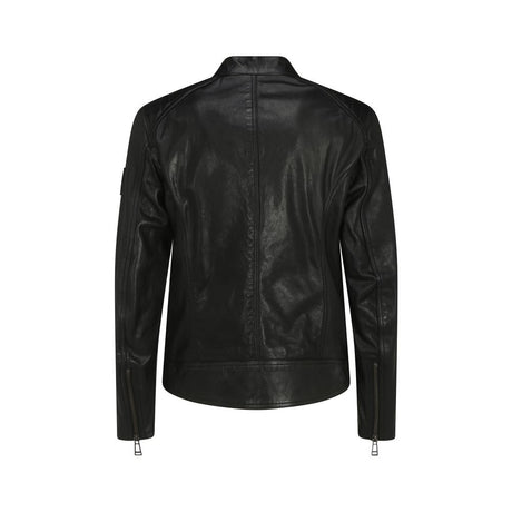 Belstaff Black Leather Jacket