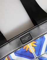 Dolce & Gabbana Multicolor Maiolica Print Tote Shoulder Strap Bag