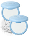 THESAEM Saemmul Perfect Pore Pact - Sebum Control Makeup Pressed Powder Pact Pore Minimization Plant-Based Setting Finishing Powder to Absorb Sweat and Prevent Clumps with Mirror & Puff 12g 2 Pack