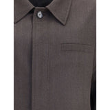 Brioni Brown Wool Coat