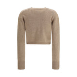 Loulou De Saison Beige Cashmere Cardigan