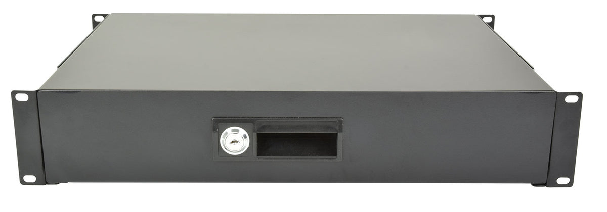 Adastra 19" Lockable Rack Drawer 2U 853.052UK