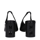 Max Mara Black Leather High Heel Pumps