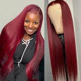 Full Lace Long Straight Human Hair Wig
