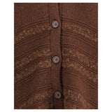 Fabiana Filippi Brown Camel Hair  Cardigan